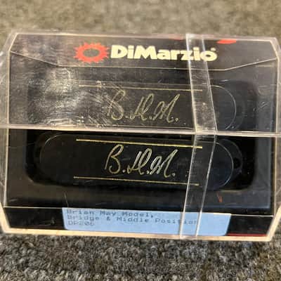 DiMarzio Brian May DP206 Signature Pickup Set 1980’s - Black - New Never Installed image 2