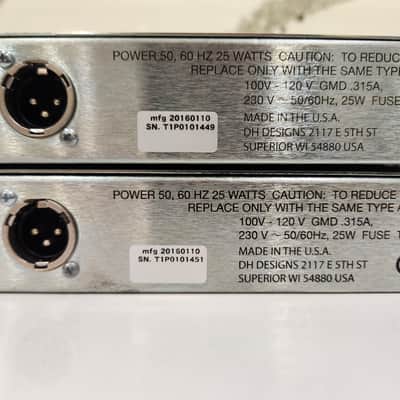 Dave Hill Designs Titan Compressor Limiter Stereo Pair 2016 - Black image 7
