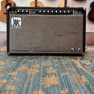 Music Man 210 Sixty-Five 2-Channel 65-Watt 2x10" Guitar Combo 1974 - 1979 - Black image 9