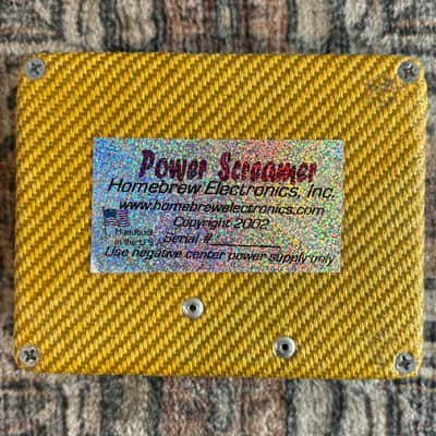 HomeBrew Electronics Power Screamer Tweed Overdrive Guitar Effect Pedal! image 6