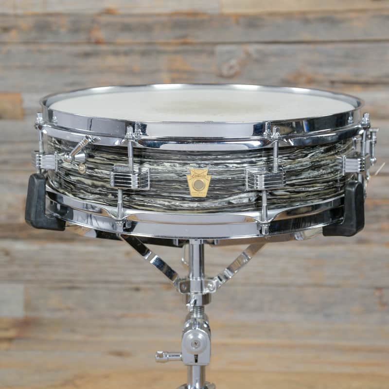 Ludwig No. 906 Downbeat 4x14" 8-Lug Piccolo Snare Drum 1960 - 1968 image 2