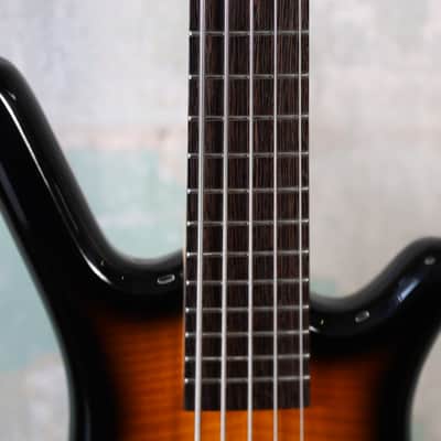 Warwick RockBass Corvette Classic 5-String Bass Guitar - Almond Burst image 4