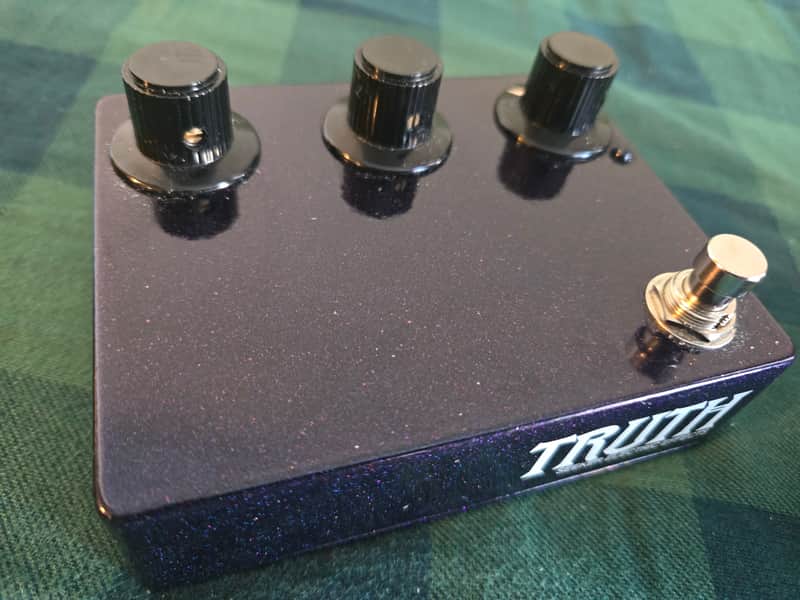 Seeker Electric Effects Truth Face Ge Purple Nebula Fuzz Pedal image 1