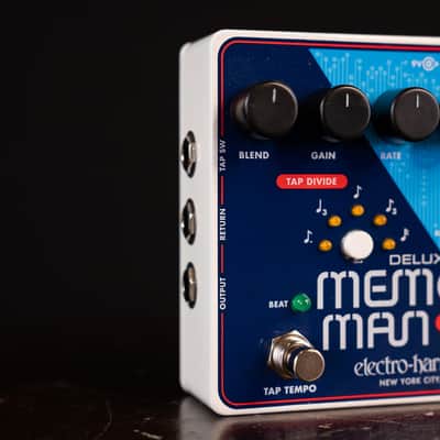 Electro-Harmonix Deluxe Memory Man 1100-TT Analog Delay Pedal image 2