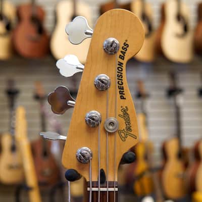 Fender Deluxe Active Precision Bass Special 2017 Olympic White w/Molded Hard Case image 7