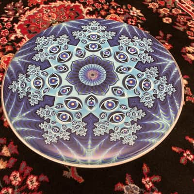 Evans Danny Carey TOOL 22” Fear Inoculum "Tondo"  Ver. #2 Bass Drum Head image 3