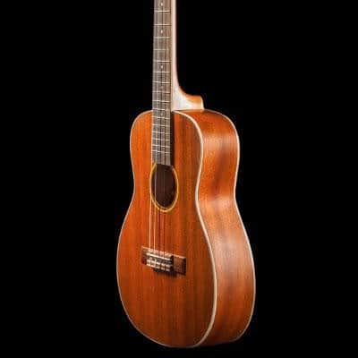 Ohana Model TK-20 All Mahogany Solid Top Tenor Ukulele + Gig Bag and More - BLEM image 2
