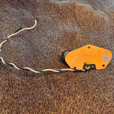 Grosh Guitars GT Bridge Single Coil 2026 -Tele Telecaster Bridge Pickup Black w/White Wrap image 3