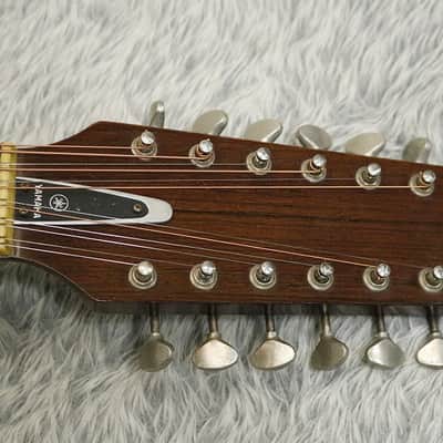 Vintage 1968 made YAMAHA FG-230 Red Label model 12strings Acoustic w/Original Hard case Made in Japan image 4