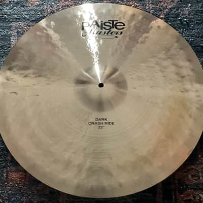 Mint Paiste 22" Masters Dark Crash/Ride Cymbal image 1