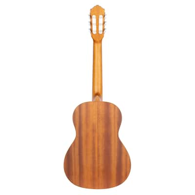 Ortega R121-3/4 Family Series Spruce Top Mahogany Neck 3/4 Size Nylon 6-String Classical Acoustic Guitar w/Gig Bag image 5