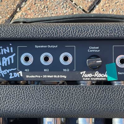 Bill Krinard (Two Rock Founder) MATT SCHOFIELD Signature 35W 1-off! CUSTOM WIRED low wattage version! image 4