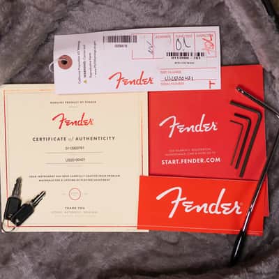 Fender American Professional II Stratocaster Electric Guitar - Dark Night with Hardshell Case image 14
