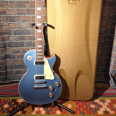 Gibson 2015 Les Paul Deluxe Pelham Blue w/ OHSC & Grover Tuners (Original G-Force Tuners Included) image 1