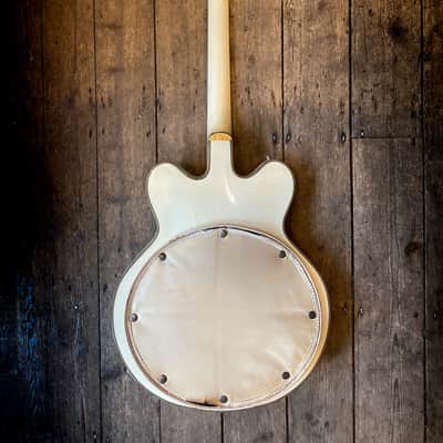 1970 Gretsch White Falcon Double cutaway model with hard shell case image 8