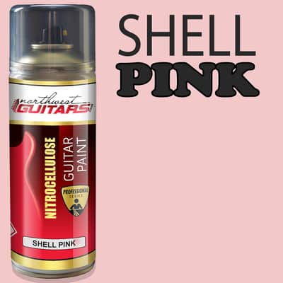 Shell Pink Nitrocellulose Guitar Paint / Lacquer 400ml image 1
