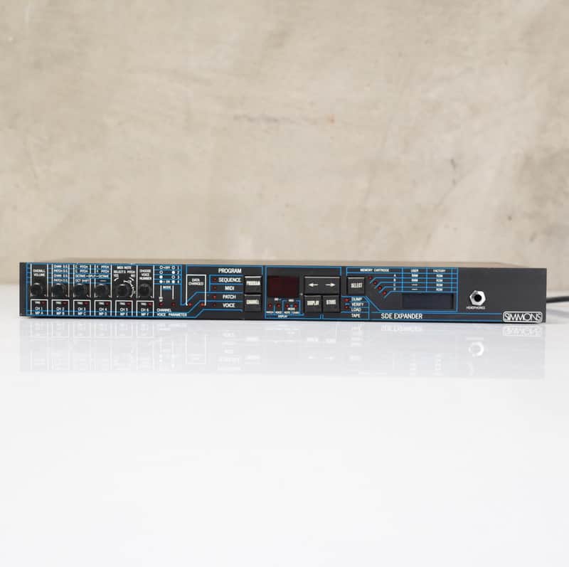 1986 Simmons SDE Expander Digital Drum Module #55478 image 1