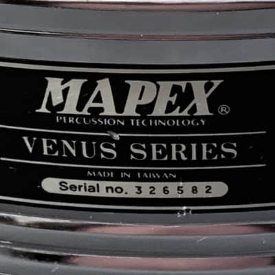 90's Mapex 'Venus Series' 14" Chrome Plated Steel Snare Drum image 2