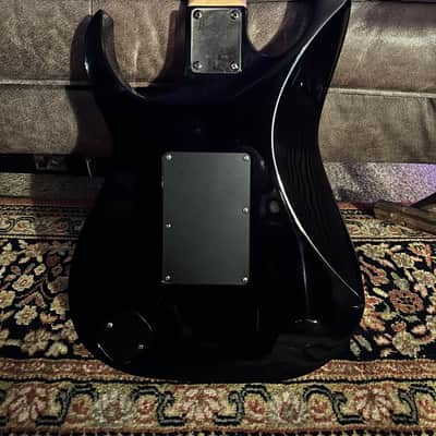 Ibanez Universe Universe UV7BK UV7PWH 1990 - Black Body - White Neck image 4