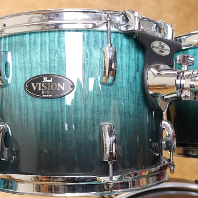 Pearl 4pc Vision Birch Artisan II Shell Pack Emerald Fade Eucalyptus image 4