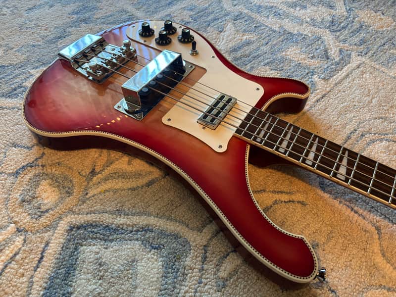 Tokai Rockinbetter Bass 4001 Left Handed - sunburst image 1