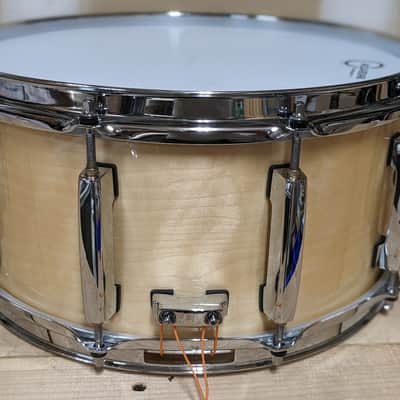 Pearl Session Studio Select 14x6.5" Birch/Mahogany snare - natural gloss image 3