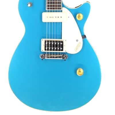 Gretsch G2215-P90 Streamliner Junior Jet Club 2022 - Present - Ocean Turquoise image 4