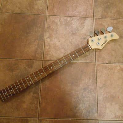 1997 Fernandes Jazz Bass Guitar Neck. Loaded. Project. image 1