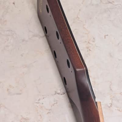 Ibanez Neck - Artwood Acoustic Guitar Neck - Mahogany Satin Finish- Unused Pulloff- Pearlized Inlay image 5