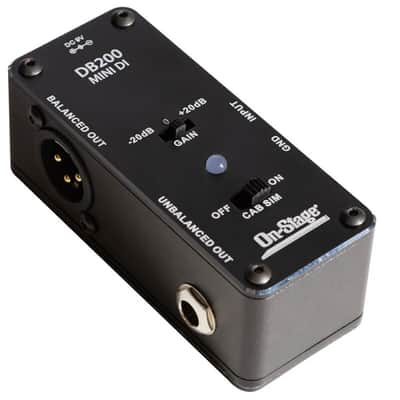 On-Stage DB200 Mini DI Box image 1