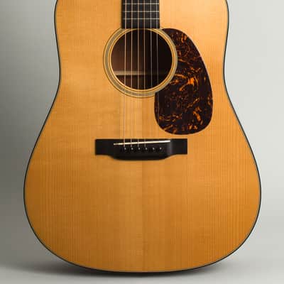 C. F. Martin  D-18 1937 Authentic Flat Top Acoustic Guitar (2006), ser. #1130062, original black hard shell case. image 3