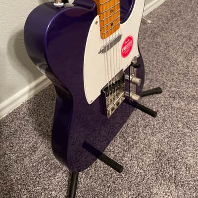 Squier Limited Edition Metallic Purple Classic Vibe '50s Telecaster image 3
