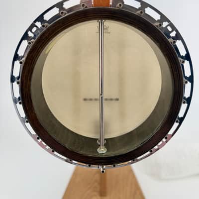 1970s GTR Hearts and Flowers 5-String Banjo Iida-Made Rare Natural w/ Case image 10