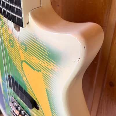 Gretsch TW-100T Traveling Wilburys 1987 - 1990 - White / Graphic image 5