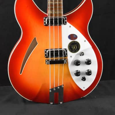 Rickenbacker 90th Anniversary 4005XC Amber FireGlo image 1