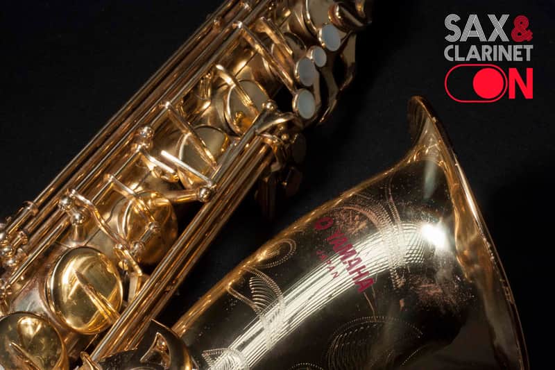Yamaha YTS62 purple logo tenor sax image 1