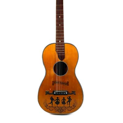 Parlor Guitar Label Caspar Eder (Joach. Tielke Gitarre) 1900s image 13