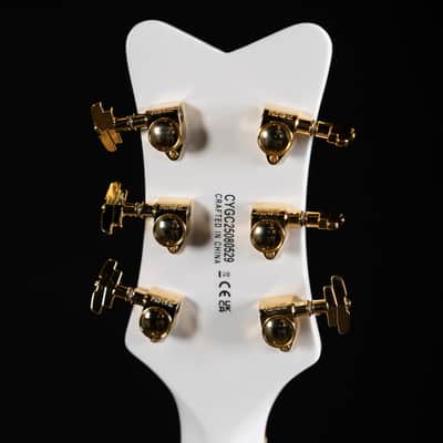 Gretsch Synchromatic Falcon Electric Guitar – Snowcrest White image 12