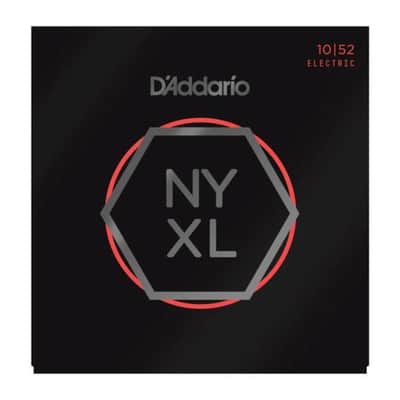 D'Addario NYXL1052 Nickel Wound Electric Guitar Strings, Light Top, Heavy 10-52 image 1