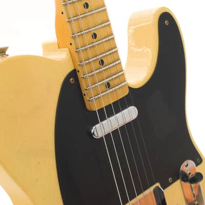 Fender Custom Shop 1954 Telecaster Journeyman Relic Aged Nocaster Blonde 3258gr image 8