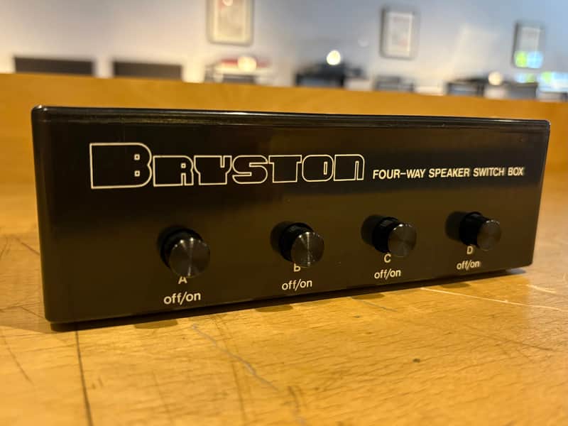 Rare Bryston 4WSB HIgh-Power Handling Four-Way Speaker Selector image 1