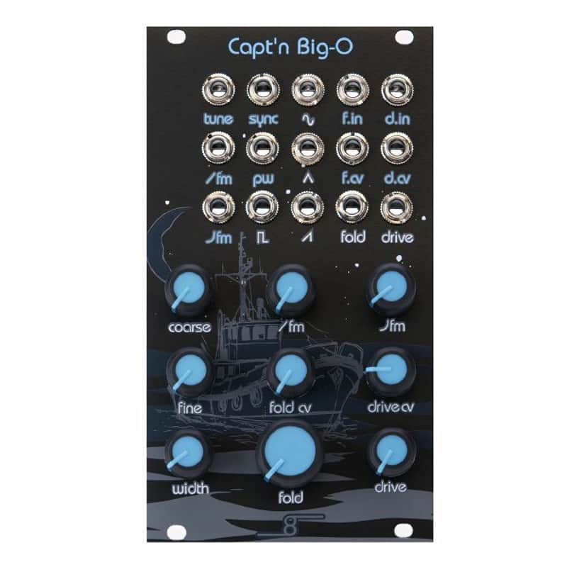 Cre8audio Capt'n BIG-O Analogue VCO Module With Waveshaping image 1