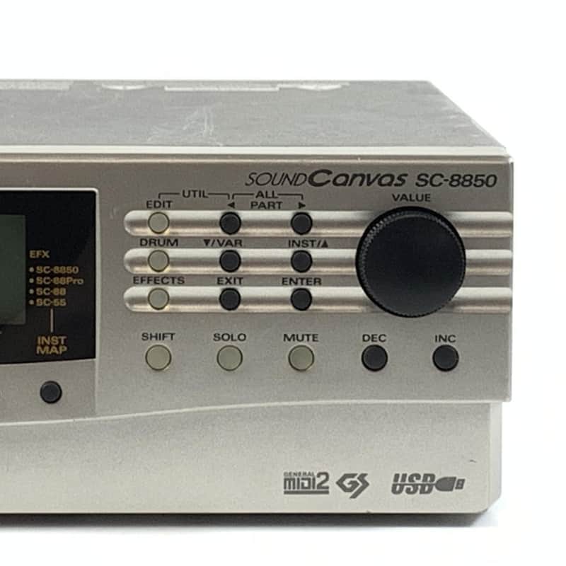 Roland SC-8850 Sound Canvas Expander MIDI USB TGHM | Reverb