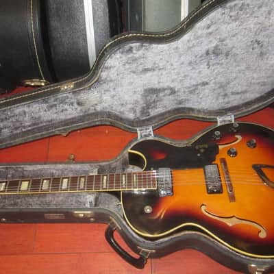 1967 Guild CE-100 Hollowbody Electric Sunburst w/ Original Case image 10