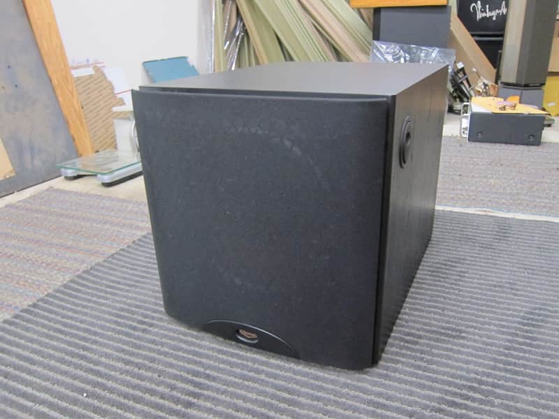 Klipsch RSW-12 Subwoofer Top Line, 2400 Watts, 2 12" Drivers, 36DB Crossover, Deep, Extended, Powerful, Ex Sound Black image 1