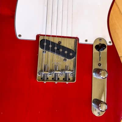 100% ORIGINAL 2003 Fender American Telecaster USA, Transparent Red w/ Hard Case image 8