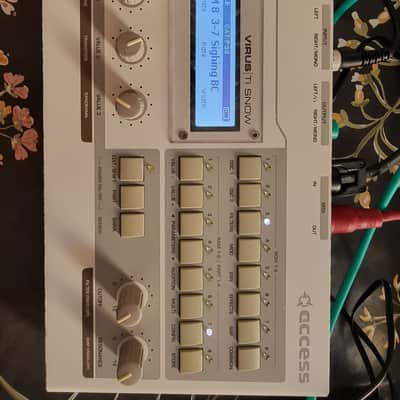 Access Virus TI Snow Desktop Digital Synthesizer 2008 - White