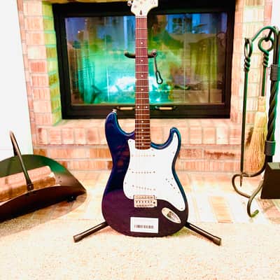 Fender Squire Affinity 2002 - Baltic Blue with Gig Bag image 1