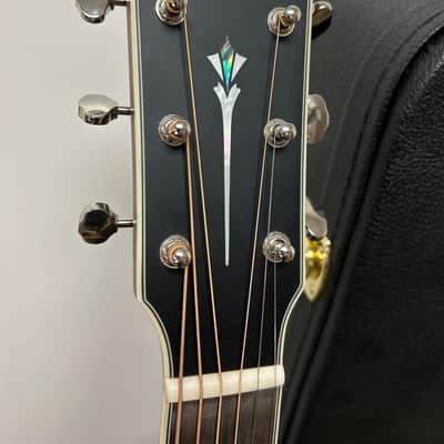Fender Paramount PS-220E All Mahogany Parlor Acoustic Guitar w/Electronics - Aged Cognac Burst image 4