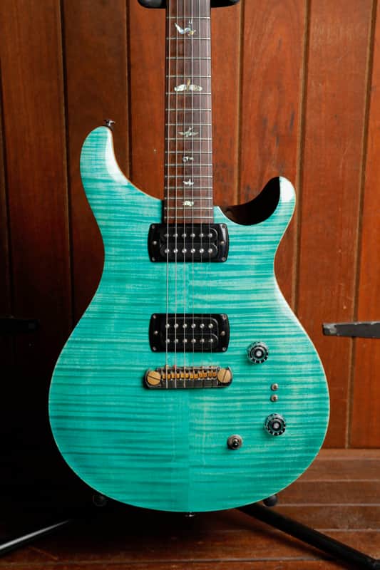PRS Paul Reed Smith SE Paul's Guitar Aqua Electric Guitar 2019 Pre-Owned image 1